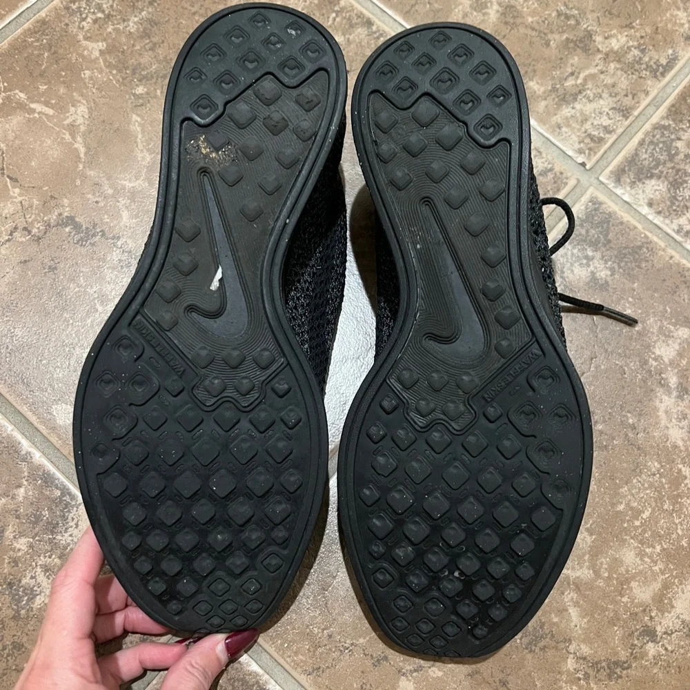 Nike Flyknit Racer Triple Black Running Shoes Unisex